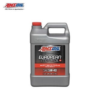 Amsoil European-Improved น้ำมันเครื่องยนต์สังเคราะห์แท้สำหรับรถยุโรประดับพรีเมี่ยม(Group5+4) SAE 5W-40