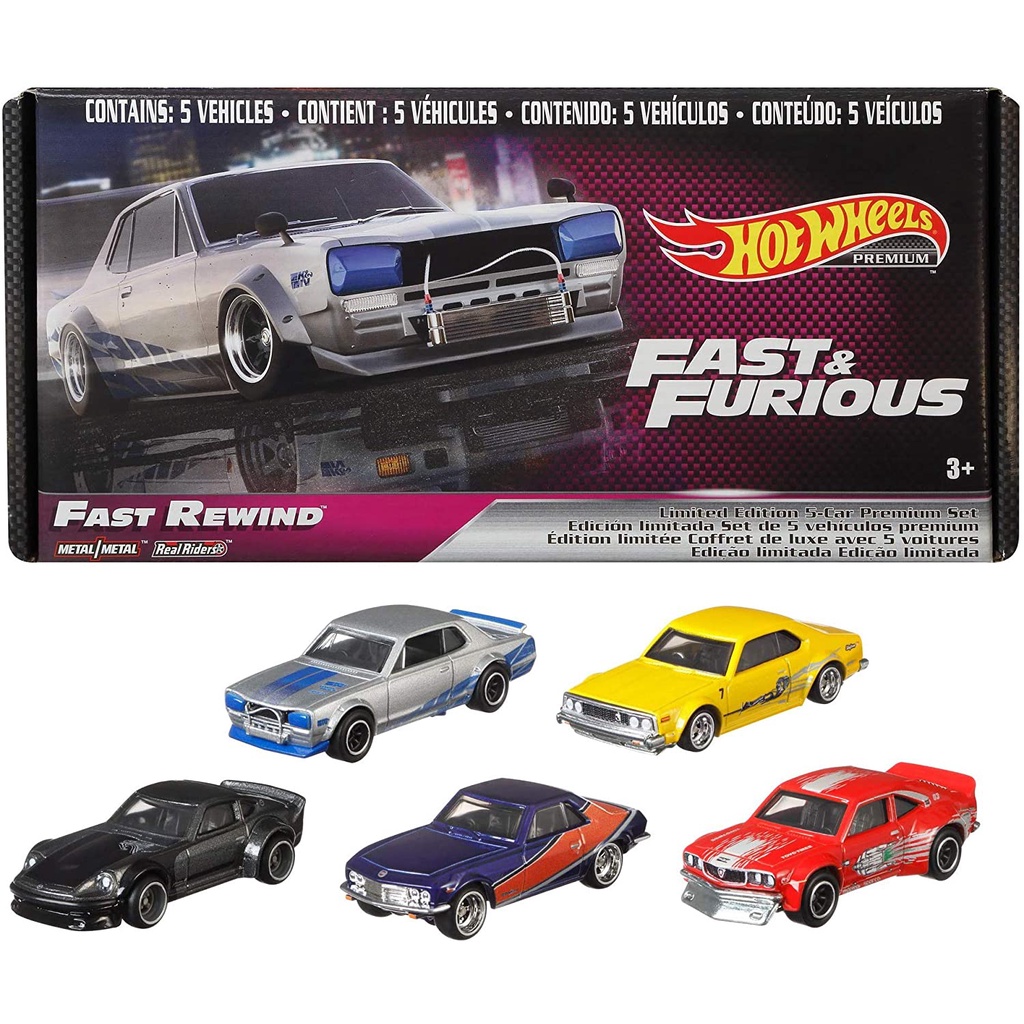 Hot Wheels Fast & Furious Fast Rewind Premium