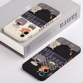 เคสโทรศัพท์มือถือ กันกระแทก ลายการ์ตูนหมี ปลาน่ารัก สําหรับ Redmi 8 9 8A DUAL Pro 9A 9T 9C NFC 10 Xiaomi Mi 9T Pro