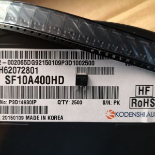 SF10A400HD​ Diode 10A​ 400​V TO252 smd