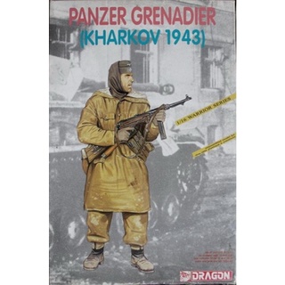 พลาสติก โมเดล ประกอบ DRAGON MODEL สเกล 1/16 German Panzer Grenadier (Kharkov 1943) (1613)