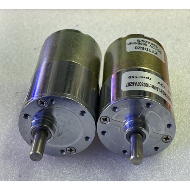 มอเตอร์เกียร์ แกนเยื้อง แกนกลาง DC12V/24V 5-1000RPM