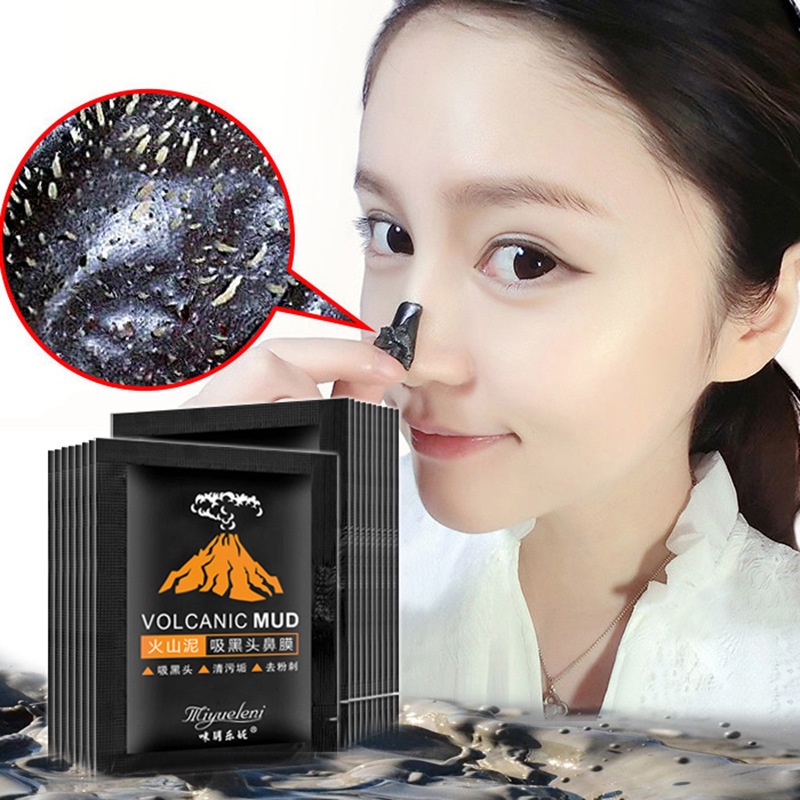 Nose Blackhead Remover Mask / Mineral Mud Pore Cleaner Mask For All Skin Types