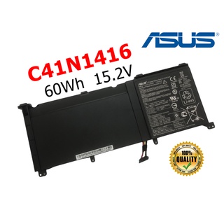 ASUS แบตเตอรี่ C41N1416 ของแท้ (สำหรับ ZenBook Pro G501 G501J G601J UX501 UX501VW N501L UX501L UX501J) Battery อัสซุส