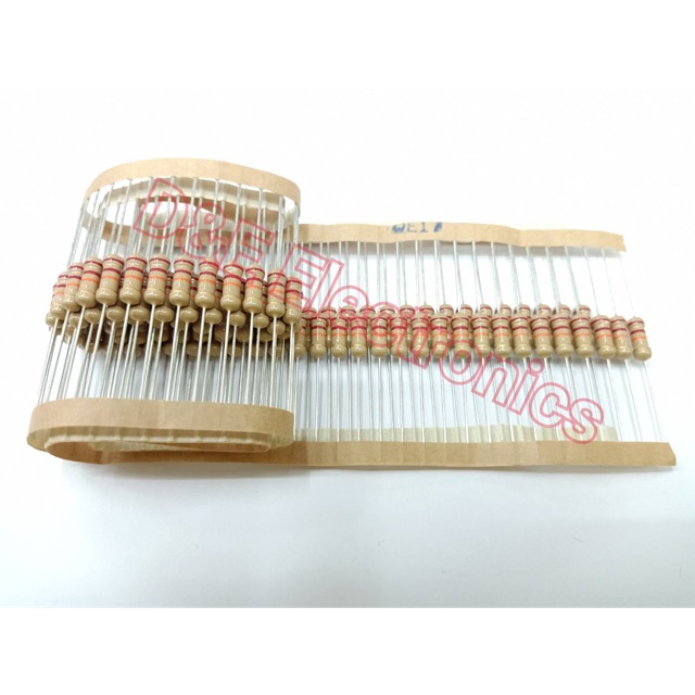 R Resistor ตัวต้านทาน 22kohm 1/2w 5% (จำนวน 100 ตัว) *!SALES!พิเศษ*