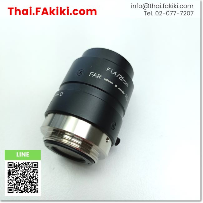 พร้อมส่ง,(C)Used, CA-LH25 High-resolution Low-distortion Lens ,เลนส์ความเบี่ยงเบนต่ำความละเอียดสูง F1.4/25mm ,KEYENCE