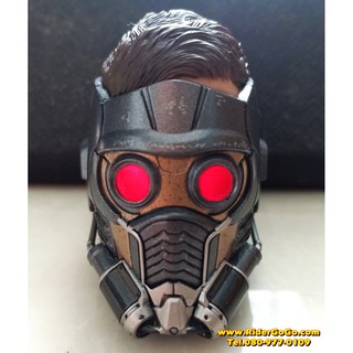 หัวสตาร์ลอร์ด ภาค1 หัวแท้ Hot toys Guardians of the Galaxy Star Lord 1/6 Head Sculpt ไว้ใช้สำหรับโมเดล