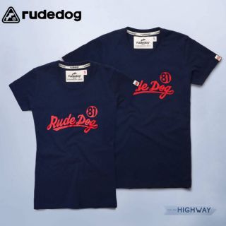 rudedog เสื้อยืด กรม รุ่น HIGHWAY