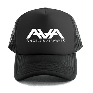 Angels &amp; AIRWAVES - หมวกทรัคเกอร์ / หมวก | Merch เครื่องดนตรี | หมวกตาข่าย | | Ava | ทอมเดล่อนจ์