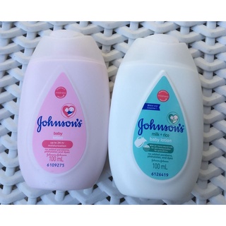 จอห์นสัน เบบี้ โลชั่น บำรุงผิวกาย JOHNSONS BABY LOTION 100 ml. 1 pc.