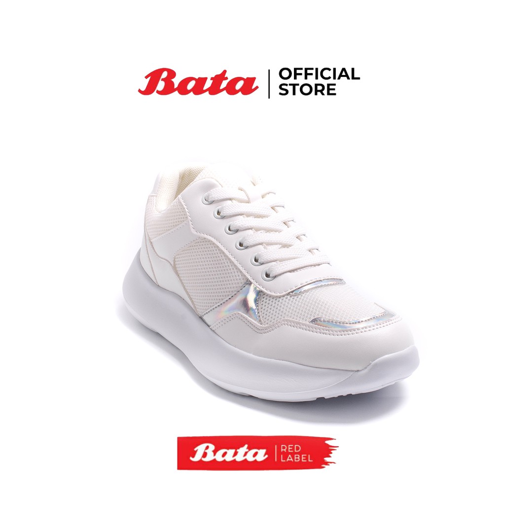 Bata บาจา รองเท้าสนีคเคอร์ รองเท้าผ้าใบแฟชั่น ส้นหนา น่ารักทันสมัย สำหรับผู้หญิง รุ่น City Trekker สีขาว 5601620