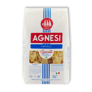  * พร้อมส่ง * แอคเนซี ฟาร์ฟาเล่ เบอร์61 500 กรัม AGNESI Farfalle No.61 500 g