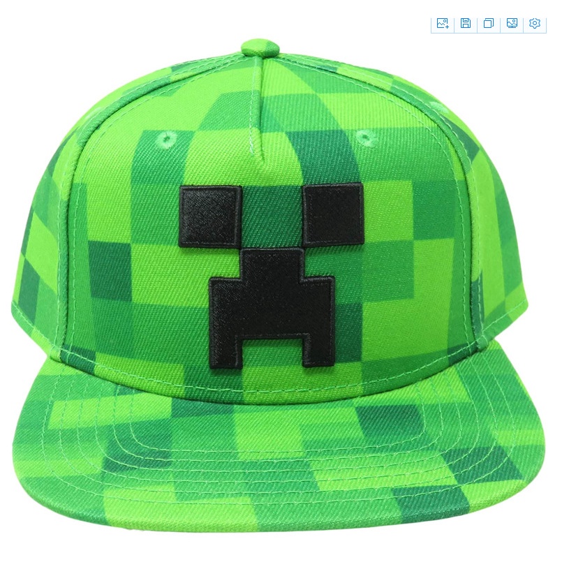 หมวกเบสบอล หมวกแก๊ป ป้องกันแดด สายปรับได้ พิมพ์ลาย Minecraft My World แฟชั่นฤดูร้อน สําหรับเด็กนักเรียนผู้หญิง และผู้ชาย