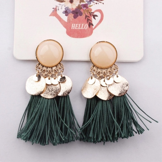 Bohemian style earrings