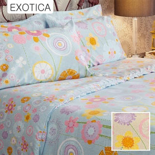 EXOTICA ผ้านวมเย็บติด ลาย Printemps ขนาด 100”x90” (สำหรับเตียง 6 หรือ 5 ฟุต), 70”x90” (สำหรับเตียง 3.5 ฟุต)