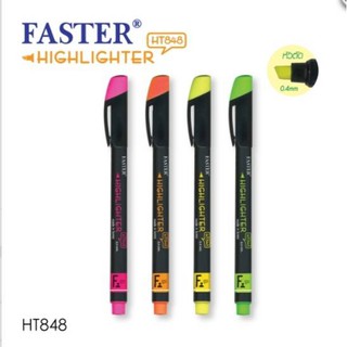 ปากกาเน้นข้อความ FASTER HT848