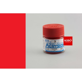 สีสูตรน้ำ ACRYSION COLOR N3 Red 10ml