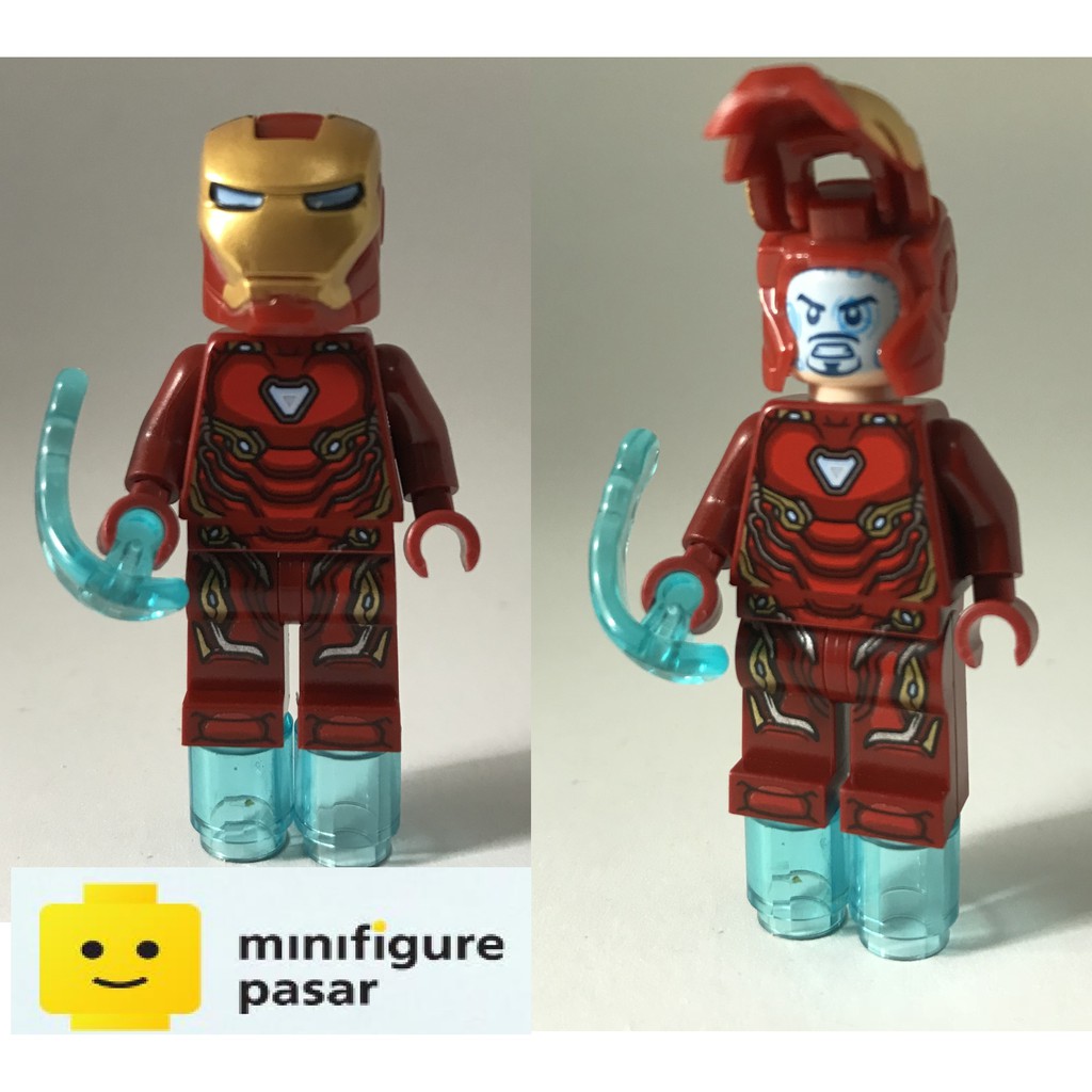 Sh0496 sh0497 Lego Marvel Super Heroes Avengers Infinity War 76107 76108 76125 - Iron Man Mark 50 Ar