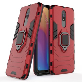 เคส Xiaomi Redmi 8 8A ฮาร์ดเคสกันกระแทกเคสโทรศัพท์ Hybrid Armor Shockproof Ring Case Redmi 8 A Redmi8 Redmi8A Cover