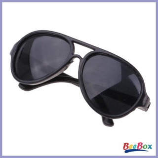 [New Year Promotion] Lovely Doll Sunglasses Doll Cool Glasses Pet Eyewear Grils Toys Black