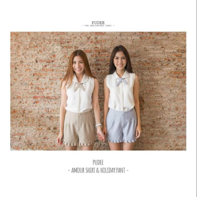 [Brand : Pudee] กางเกง Holiday Pants น่ารักสุดๆ