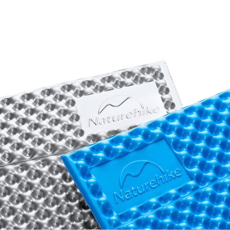 Naturehike ย้ายลูกค้านอกรางไข่เดี่ยวพับ Moisture-proof mat camping หนา siesta mat เต็นท์ไข่ nest แบบพกพา