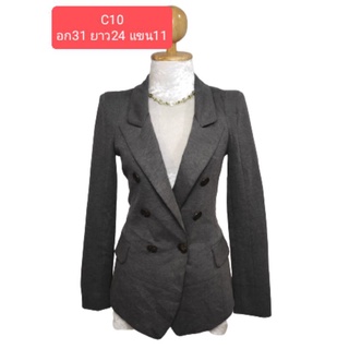 เสื้อสูททำงาน เสื้อสูทแฟชั่น Blazer Suit  มือสองสภาพดี#C_(เลือกแบบข้างในร้าน)