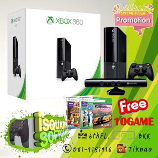 [ผ่อน 0% 10เดือน] XBOX360+KINECT PROMOTION SET