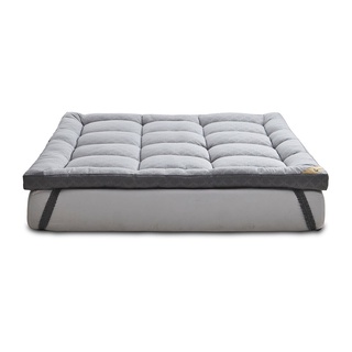 SB Design Square ท็อปเปอร์ LOTUS รุ่น AYAME CLOUD LIGHT GRAY ขนาด 5 ฟุต (153x198x10.16 ซม.)