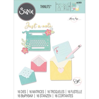 Sizzix Thinlits Die Set 16PK - Youve Got Mail