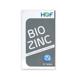 Hof Bio Zinc ฮอฟ ไบโอ ซิงค์ สิว อักเสบ บำรุงผม เล็บ หน้ามัน