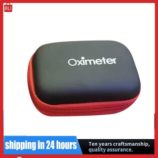  Oximeter ถุงซิปถุงเก็บ Oximeter กล่องเก็บOximeter Storage Bag Finger Pressure Type Eva Tool Bag Neutral Medical Bag