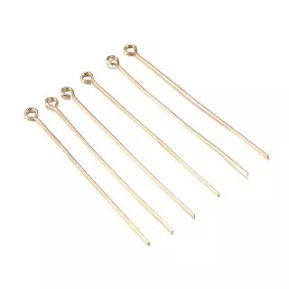 ก้านต่างหู หมุด พร้อมสต็อก Pins 16- 50 มม . 200 ชิ้น เข็มโลหะ เข็มหมุด สําหรับทําเครื่องประดับ Diy