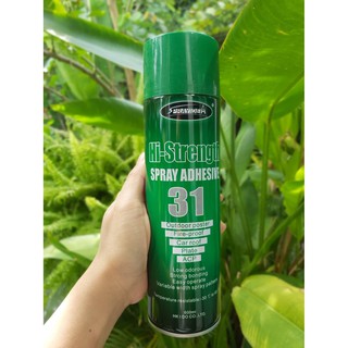 เสปรย์กาวเอนกประสงค์ สเปรย์กาวติดไม้ สเปรย์กาวติดโฟมกันกระแทก  Hi-Strength Adhesive Spray 31 / Sprayidea ขนาด 600 ml.