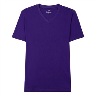 GIORDANO เสื้อยืดผู้ชายคอวี - Mens V-neck tee 01029251