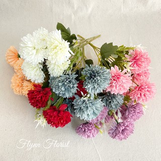 Bunga Pompom Dandelion Premium  (Satuan) Dekorasi Wedding