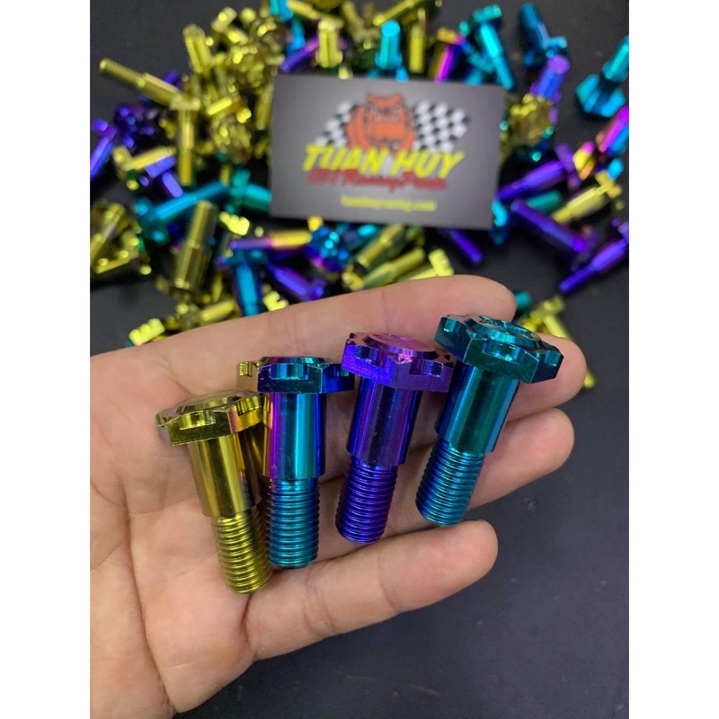 Gr5 สลักเกลียวไทเทเนียมสําหรับ honda yamaha ขาตั้งเอียง (สลักเกลียวไทเทเนียมสําหรับขาตั้ง )