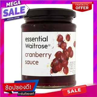 เวทโทรสเอสเซนเชี่ยลซอสสำหรับราดอาหารรสแครนเบอร์รี่ 305กรัม Wetrose Essential Sauce for Cranberry Flavored Food 305 grams