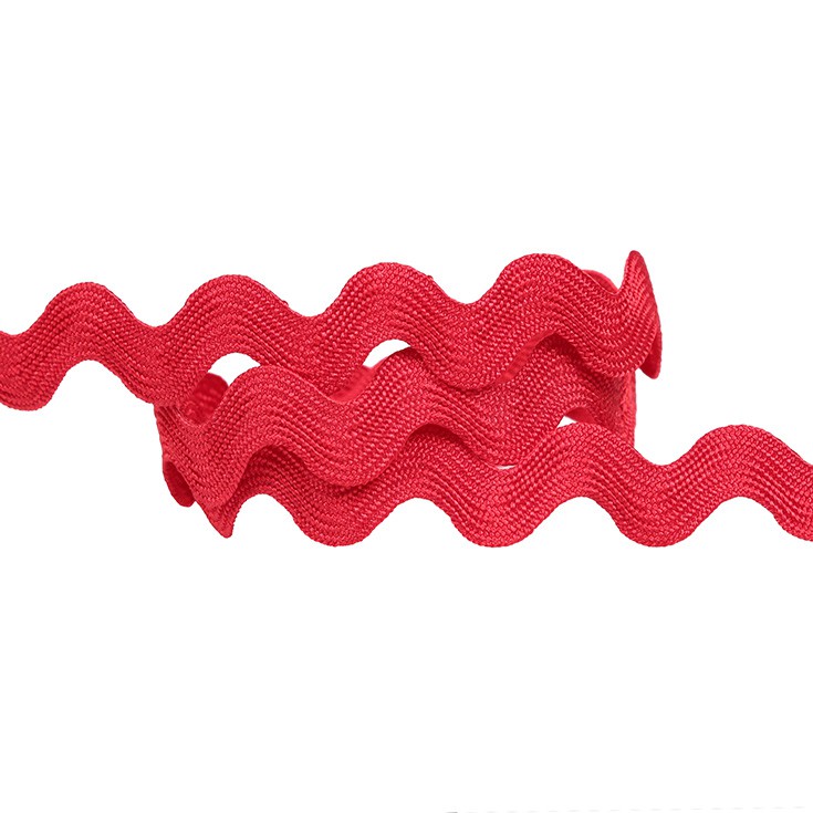 MOMOTARA No.494 (ชุดที่ 2) เทปถัก Braid ซิกแซก Ric Rac Braid ขนาด 1.3 CM ยาว 36 หลา