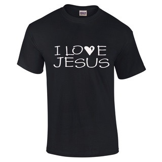 Wanyg เสื้อยืดแขนสั้น พิมพ์ลาย I Love Jesus 2022 แฟชั่นยอดนิยม เหมาะกับของขวัญวันเกิด สําหรับผู้ชาย และผู้หญิง