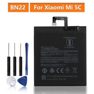 แบตเตอรี่ Xiaomi Mi 5C M5C  BN20 2860MAh + ชุดถอดฟรี