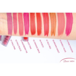 Baby Boom Matte Lip ติดทน สวยนาน