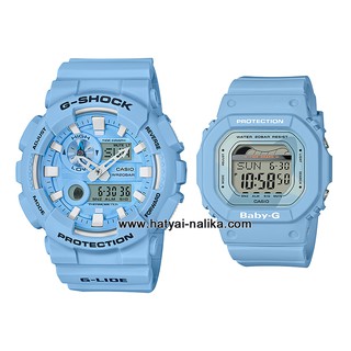 นาฬิกา Casio G-SHOCK x BABY-G เซ็ตคู่รัก Crayon Pastel series รุ่น GAX-100CSA-2A x BLX-560-2 Pair set