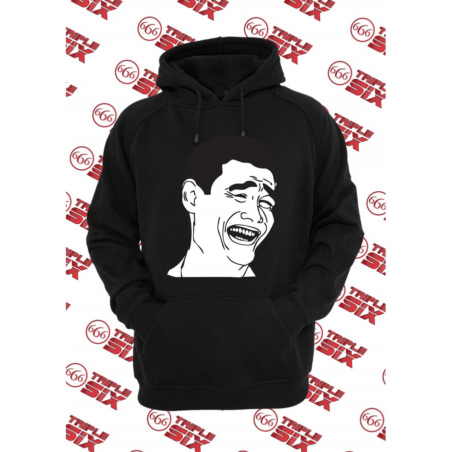 เสื้อแจ็คเก็ตมีฮู้ด meme Yao ming