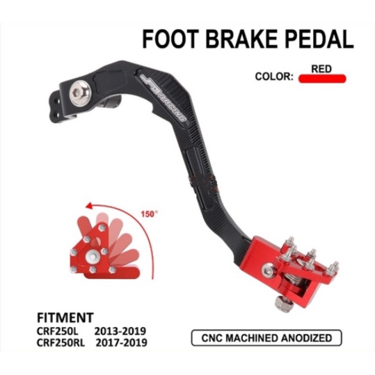 คันเบรค คันเบรก ของแท้ วัสดุอย่างดี คันเบรคแต่ง CRF250 L/M CRF300 และ Rally 250 - 300ปรับใช้ได้หลายรุ่น /46