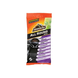 ArmorAll กระดาษทำความสะอาดอเนกประสงค์ (20แผ่น) All Round Wipes AA38020/1