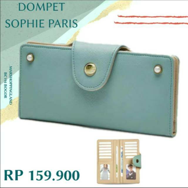 กระเป๋าสตางค์ใบยาว SOPHIE PARIS QUORA W2032T4 สําหรับผู้หญิง