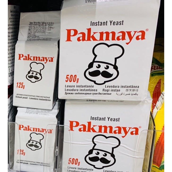 🍰พัคมายา โกลด์ อินสแตนท์ ยีสต์ผงPakmaya Gold Instant Yeast รสหวาน /จืด สำหรับทำขนม ขนมปัง ยีสต์สำเร็