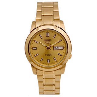 Seiko นาฬิกาข้อมือชาย Gold สายสแตนเลส รุ่น SNKK20K1