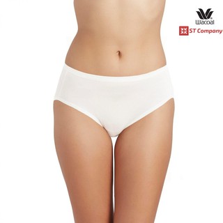 Wacoal Panty ทรง Bikini ขอบเรียบ สีครีม Cream (1 ตัว) รุ่น WU1M01 WU1C34 WQ6M01 กางเกงใน กางเกงในผู้หญิง วาโก้ บิกินี่